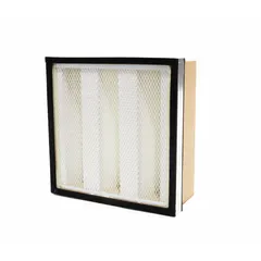 Pleated air filter for negative air machines. Nominal dimensions 10 in height, 10 in width, 6 in depth. Compatible with manufacturer model A 1000. Used in construction and industrial environments to capture airborne particulates.