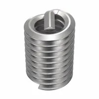 This free-running tanged helical insert is designed to repair or reinforce internal threads in metal components. Constructed from 18-8 stainless steel with a dry film lubricant, it provides a durable thread for #8-32 fasteners. Suitable for use in applications where thread restoration is needed, such as in automotive, aerospace, and industrial maintenance. Supplied in a 100-piece pack