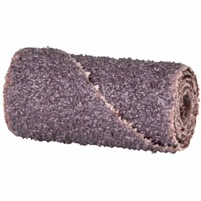 MERIT Rol Kartrid: Lurus, Diameter 1 in x Panjang 1 1/2 in, Pilot 1/8 in, Aluminium Oksida - General Purpose Cartridge Rolls for All Metals