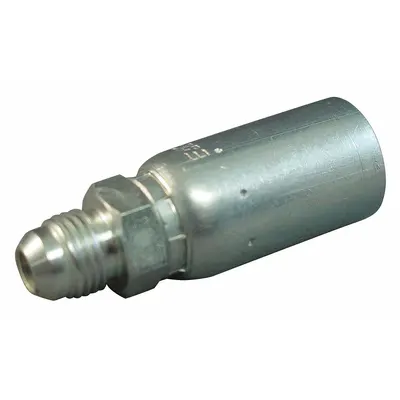 KURT Hydraulic Crimp Fitting: Baja Karbon, Lurus, -4 Untuk Ukuran Selang Dash - Kurt Crimp Hydraulic Hose Fittings with JIC Connection