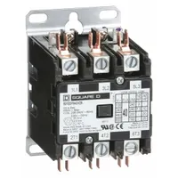 SQUARE D Definite Purpose Magnetic Contactor: 3 Poles, 208-240V AC, 40 A, Non-Reversing (MPN 8910DPA43V09)