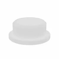 BUNTING BEARINGS Flanged Sleeve Bearing: Nylon, 3/8 in Bore, 1/2 in OD, 1/4 in Overall Lg, 25 PK (MPN NF060804)