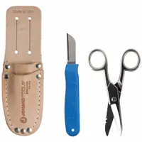 JONARD TOOLS Communications Tool Kit: 2 Total Pcs, Cutting Tools, Tool Pouch (MPN TK-400)