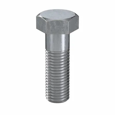 Sekrup Kepala Heksagonal LINDSTROM: Baja, Kelas 8.8, Berlapis Seng, M16, Metrik, Panjang 50 mm - Class 8.8 Steel Hex Head Cap Screws