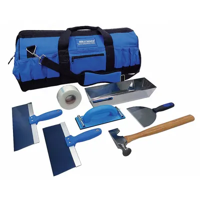WESTWARD Kit Magang Drywall (MPN 13A767) - Apprentice Drywall Tool Kits