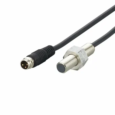 IFM Sensor Proximity Induktif Silinder: Konektor Pigtail, Terlindung, 2_3 Kabel - Cylindrical Sensors with Pigtail Connectors