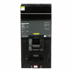 Molded case circuit breaker rated 250 A, 600V AC, with a maximum AIR of 42kA at 120/240V AC. Three-pole unit features adjustable instantaneous trip, lug terminals, and ABC phase connection. Designed for use in I-Line panelboards for overcurrent protection.