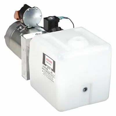 MONARCH Hydraulic Power Unit: 2.5 gpm, 3,000 psi Max. Pressure, 0.6 gal Reservoir Capacity - Single Acting DC Hydraulic Power Units