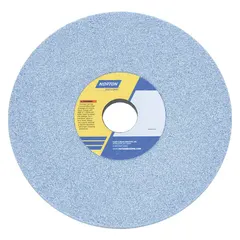 Type 1 straight grinding wheel for all metals, size 8" x 3/4" x 1-1/4", specification 5SG46-IVS, wheel hardness I. Sold in a pack of 5. Suitable for surface grinding, weld removal, and deburring in fabrication and maintenance applications.