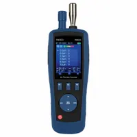 REED INSTRUMENTS Particle Counter: Traceable with data, 6 Channels, 5,000 Records Stored, TFT LCD (MPN R9930)