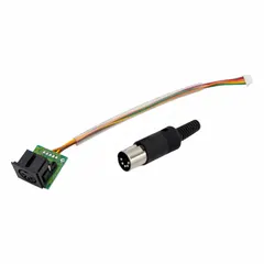 RS-232 Communication Port Option for material handling scales. Features a bi-directional interface for data transfer between weighing equipment and computers or printers. Overall length 9 in, width 1 in. Compatible with TC-1200. Not compatible with battery option (SKU 830DH0).