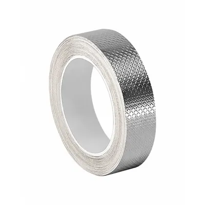 3M Selotip Listrik Konduktif: Lebar 3/4 in, Panjang 6 yd, Tebal 5 mil, Peringkat Tegangan 600 V - Ultra-Conductive Embossed Foil Electrical Tape