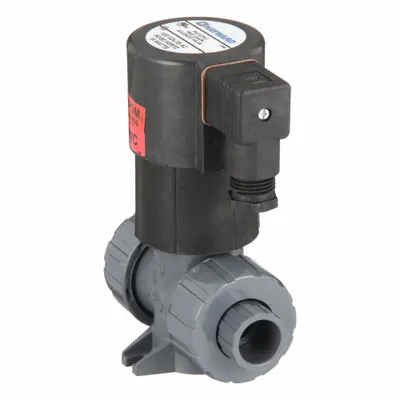 HAYWARD Solenoid Valve: 2-Way, Normally Closed, 1/2 in Pipe Size, 120V AC, Inline Single - 2-Way/2-Position, Normally Closed Solenoid Valves