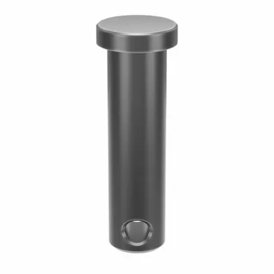 ITW BEE LEITZKE Pin Clevis,1.375 in L 0.375in dia,PK25: Inci, 3/8 in Dia Pin, 1 3/8 in Panjang Batang - Standard Clevis Pins