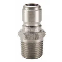 PARKER Hydraulic Quick Connect Hose Coupling: 1 in, 303 Stainless Steel, 189.27 lpm Max. Flow Rate (MPN SST-N8M)