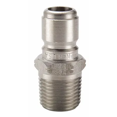 PARKER Kopling Selang Hidrolik Quick Connect: 1 in, 303 Stainless Steel - ST Series Hydraulic Quick-Connect Coupling Plugs
