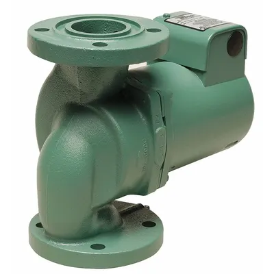 TACO Pompa Sirkulasi Hidronik: 1/6 hp HP, 115/230V AC, Besi Cor, 1, 53 gpm - General-Purpose Inline Circulator Pumps