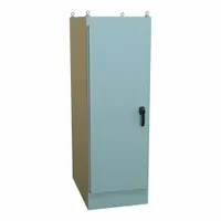 HAMMOND Electrical Enclosure: Steel, 72 in x 24 in x 36 in, NEMA 12, Solid Cover, Hinged (MPN 1418W36)