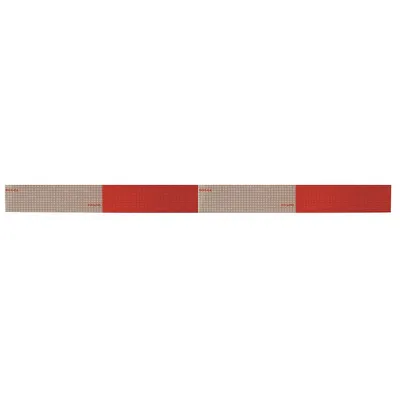 ORALITE Pita Reflektif: Kendaraan Konstruksi/Darurat/Truk dan Trailer, Merah/Putih - Vehicle Reflective Strips