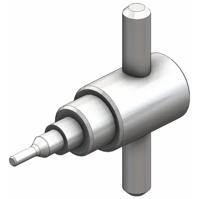 Pin Penyisipan SMC: Ukuran OD 1 in, Penjepit - PFA Compression Tube Fittings
