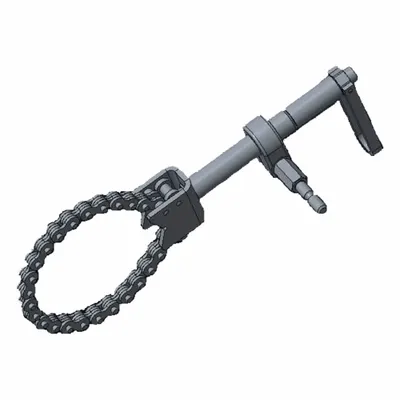 CS UNITEC Gergaji Bolak-balik: Penjepit Pipa, Pemotongan Pipa, 1 Buah, 11 1/16 in Tinggi Keseluruhan - Air-Powered Reciprocating Saw Accessories