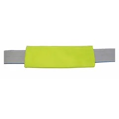 Nylon wear pad designed to protect round slings and web slings from abrasion and cutting during lifting operations. Compatible with slings up to 1 inch in width, with a thickness of 3/16 inch. Used in rigging and material handling to extend sling life and improve load security.