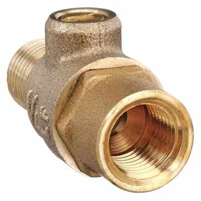 Watts Test Cock: Test Cock, 1/4 in Connection Size - Side 1, Male, NPT, Repair Part - Repair Kits & Parts for Watts Backflow Preventers