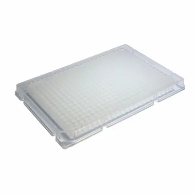 CAPLUGS 384-Well Microplates: Non-Steril, 384 Sumur, 0,112 mL, Diameter 85 mm - Multiple Well Plates