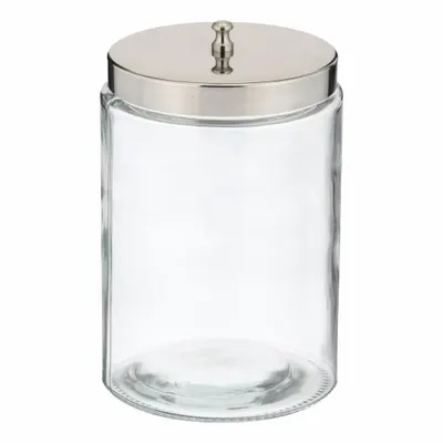 MABIS Toples: Kapasitas 6.4 oz, Tutup Termasuk, Lebar Keseluruhan 101.09 mm - Unlabeled Sundry Jars