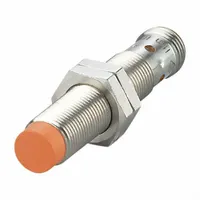 IFM Inductive Cylindrical Proximity Sensor: Built-in Connector, Unshielded, 3 Wires, 4 - Pin M12, NO (MPN IFS241)