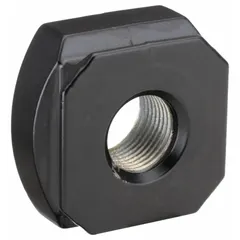 This modular connector pipe adapter is constructed of aluminum for corrosion resistance. It features 3/8 in NPT connections and is rated for intermediate duty and standard duty service. Used in pneumatic systems to connect modular components in air lines, automation, and material handling applications.