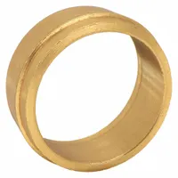 PARKER Compression Fitting Ferrule: 3/4 in OD Size, Compression, Brass (MPN 12 TZ-B)