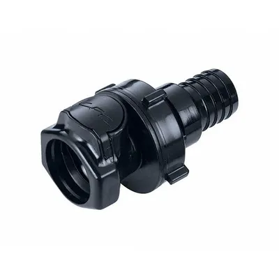 CPC Kopling Sambungan Cepat: Lurus, Ukuran ID 3/4 in, Kopel Pelepas Cepat x Berbarb - Polysulfone Quick-Disconnect Tube Fittings