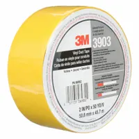 This general-purpose duct tape features a vinyl coated cloth backing for moderate strength and conformability. Each roll is 3 inches wide by 50 yards long, with a 6.5 mil thickness. Suitable for sealing, bundling, light holding, temporary repairs, and packaging in industrial and maintenance settings