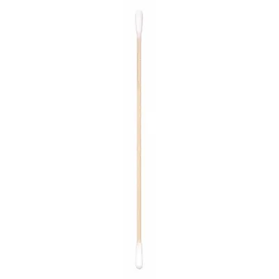 Cotton ESD Swab TECHSPRAY: Kapas, Panjang Keseluruhan 6 in, Panjang Ujung 1/2 in, Panjang Gagang 5 in - Cleanroom Swabs & Applicators
