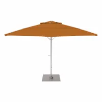 CALIFORNIA UMBRELLA Outdoor Umbrella: Sand, Aluminum/Steel, Hand Crank, 125 3/16 in Overall Dia (MPN SOLA118001-6077)