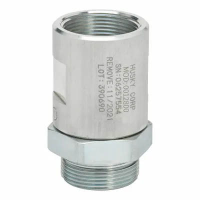HEWITT Swivel: Swivel, 1 1/4 in BSPF Inlet, 1 1/2 in BSPM Discharge - Swivel Connectors for Fuel