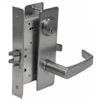 CORBIN RUSSWIN Door Lockset: Classroom Security Lever Locksets, Chrome, ADA Compliant (MPN ML2052 NSM 626)