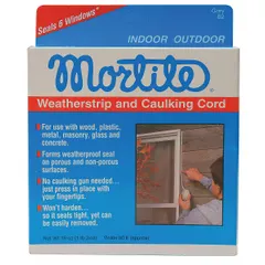 This weatherstrip tubing is used to seal gaps around doors and windows, reducing drafts, dust, and moisture infiltration. The vinyl insert provides flexibility and a secure fit. Typical applications include sealing perimeters of doors and windows in commercial and industrial settings.