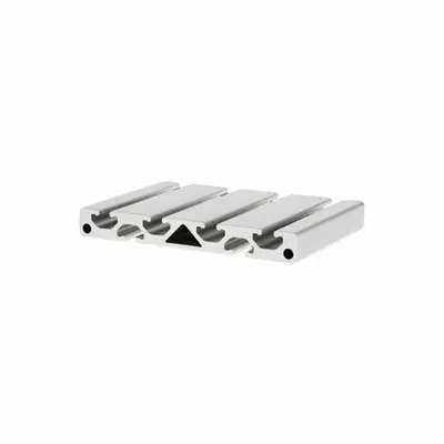 80/20 T-Slot Framing System Profiles: Persegi Panjang, 40 Series, Halus, Setengah-Ganda - Rectangular Smooth Metric Profiles