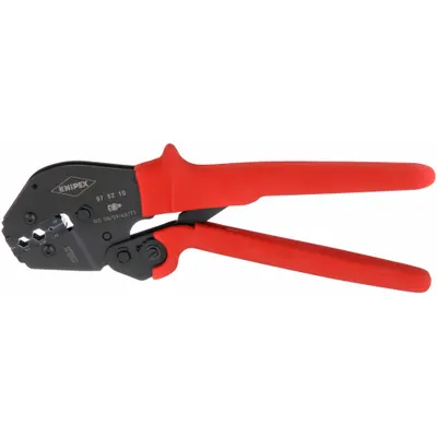 KNIPEX Crimper: Untuk BNC/TNC, Koaksial, 9 7/8 in Panjang Keseluruhan - Coaxial Cable Connector Crimpers