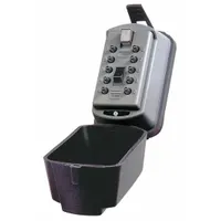 KIDDE Lock Box: Mechanical Combo Lock, 2 Key Capacity, 4 1/2 in Outside Ht, 2 1/2 in Outside Wd (MPN 1324)