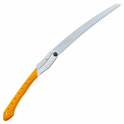 Gergaji Pemangkas SILKY: 14 1/4 in Panjang Bilah, Baja Karbon, 30 1/4 in Panjang Keseluruhan, 5,5 - Pruning Saws