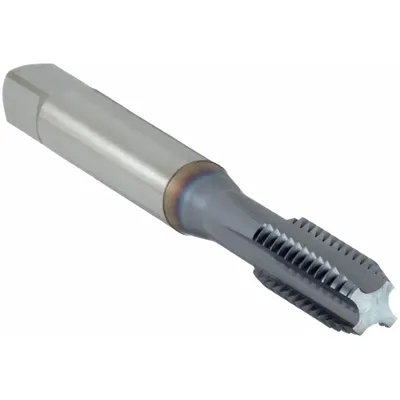 OSG Tap Alur Lurus: #8-32 UNC, H3 / 2B-3B, 4 Alur - Straight-Flute Machine Taps for Hardened Steel