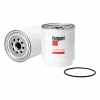 Spin-on fuel/water separator for diesel engines. Outside diameter 4 3/8 in. Compatible with Volvo vehicles. Removes water and contaminants from fuel to protect injectors and engine components