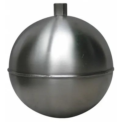 NAUGATUCK Bola Apung: Bola Apung, Ulir 1/2 in IPS, Ukuran Ulir 1/2 in, Ulir IPS - Stainless Steel Threaded Floats