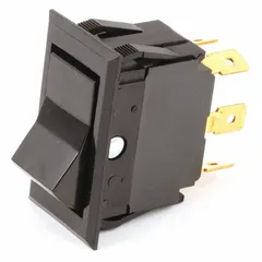 Replacement rocker switch for Cres Cor ovens. Restores on/off control functionality. Used in commercial kitchen and foodservice equipment.
