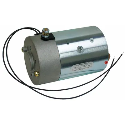 PRESTOLITE MOTORS Motor Medan Gulung: 2,800 RPM, 7 7/16 in Panjang Keseluruhan, 9/16 in Dia Poros - Hydraulic Lift DC Motors