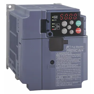 Variable Frequency Drive FUJI ELECTRIC: In Fase Tiga, Out Fase Tiga, 1 hp, Tanpa Bypass - Fuji FRENIC Ace