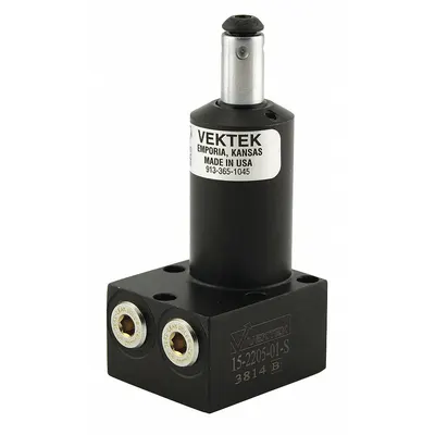 VEKTEK Silinder Hidrolik Klem Ayun: Kerja Ganda, Gaya Klem 450 lbf - Lower Flange Mount Swing Clamp Cylinders